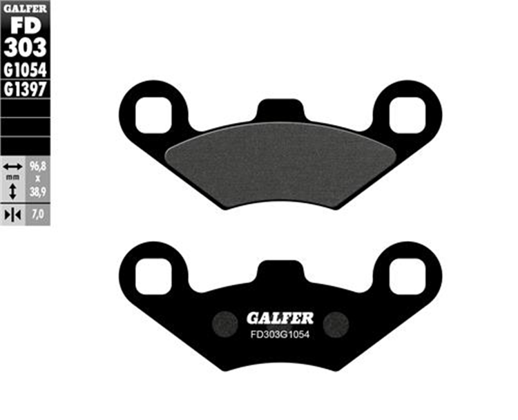 PASTILLA GALFER SEMIMETALICA STANDARD FD303G1054